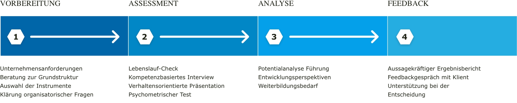 Flowdiagramm Executive Search gesamt