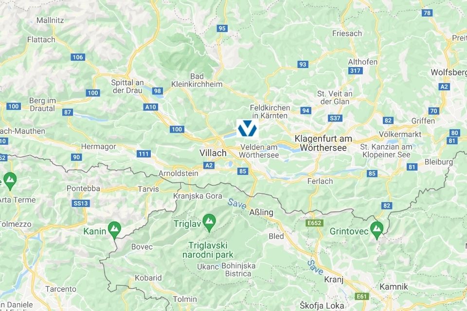 Vesterling Standortkarte Oesterreich