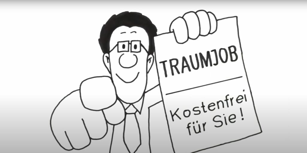 Video 3 Minuten zum Traumjob