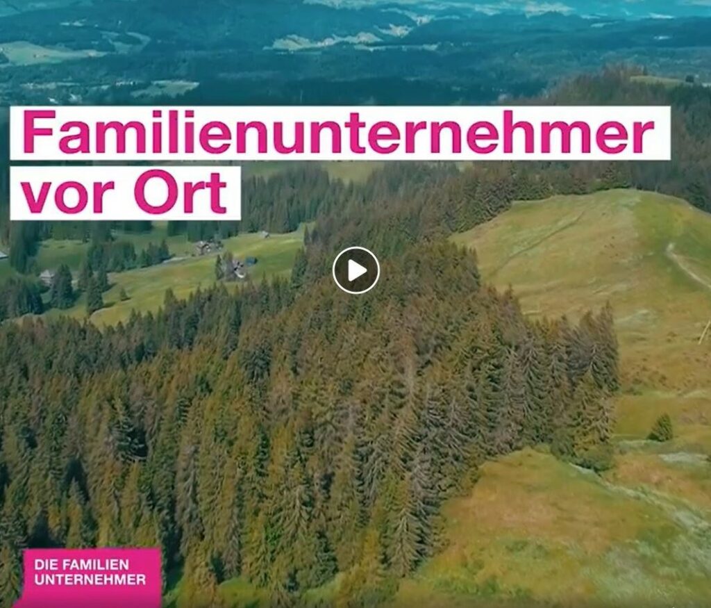 Familienunternehmer vor Ort