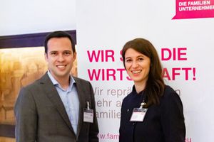 Dr. Eva Vesterling und Martin Hagen, Fraktionsvorsitzender der FDP im Bayerischen Landtag