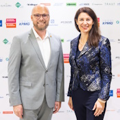 Bayerischer Staatsminister für Digitales Dr. Fabian Mehring & Dr. Eva Vesterling, Vorstand Vesterling AG